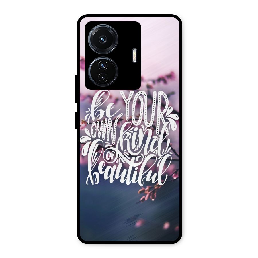Own Kind of Beautiful Metal Back Case for iQOO Z6
