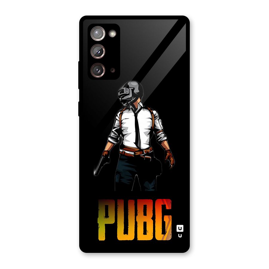 PUBG Game Art Glass Back Case for Galaxy Note 20