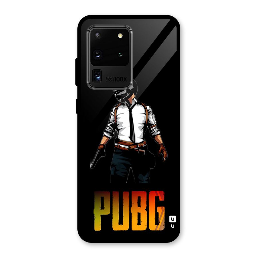PUBG Game Art Glass Back Case for Galaxy S20 Ultra