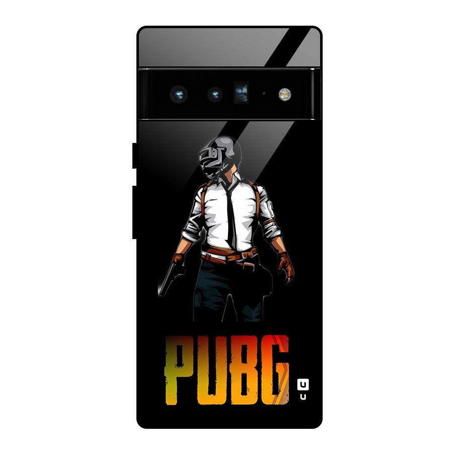 PUBG Game Art Glass Back Case for Google Pixel 6 Pro
