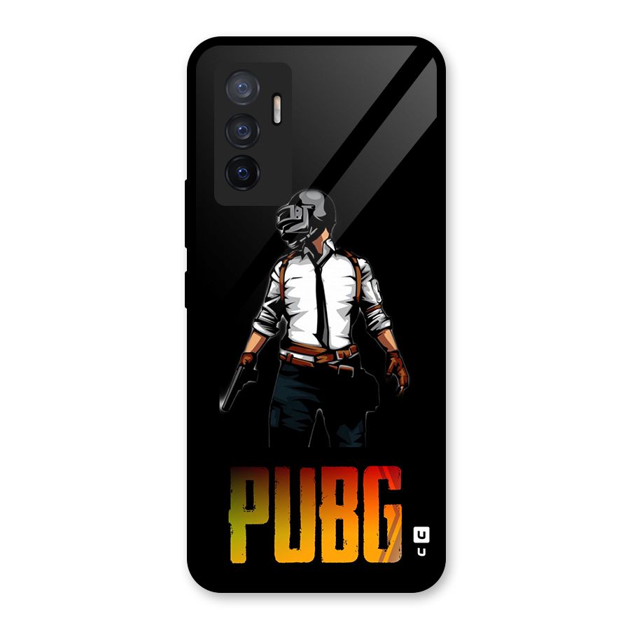 PUBG Game Art Glass Back Case for Vivo V23e