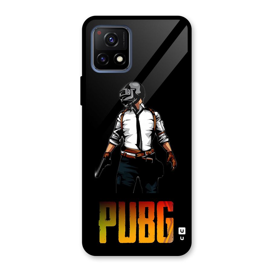 PUBG Game Art Glass Back Case for Vivo Y72 5G