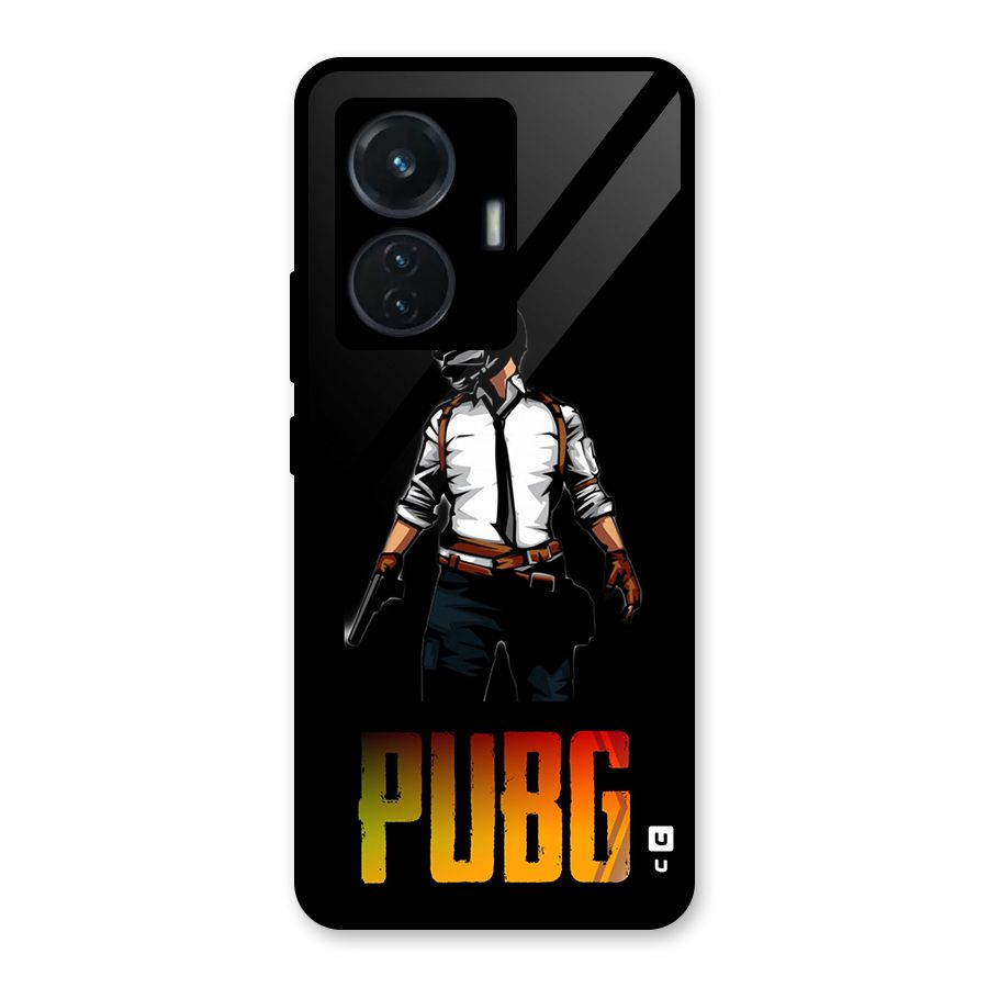 PUBG Game Art Glass Back Case for iQOO Z6 44W