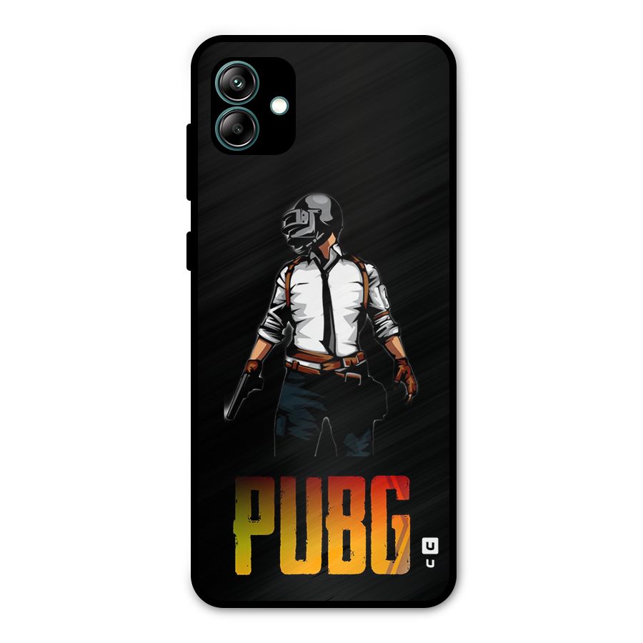 PUBG Game Art Metal Back Case for Galaxy A04