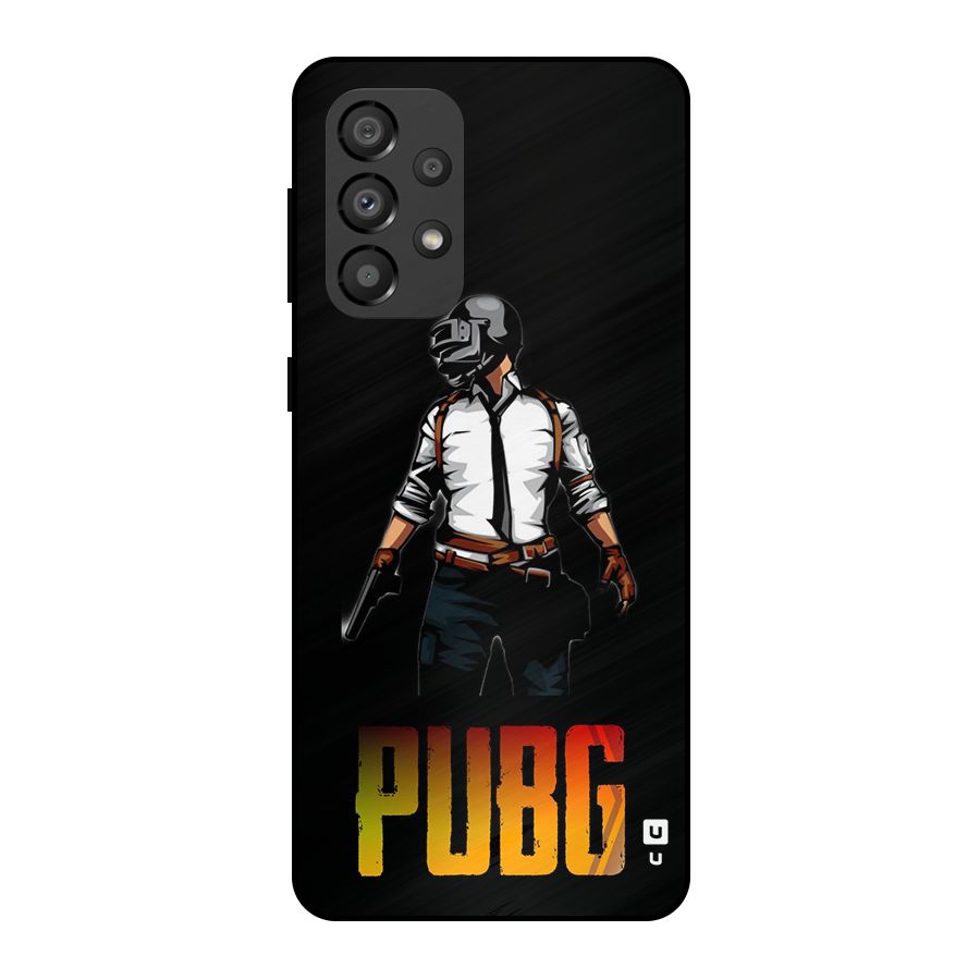 PUBG Game Art Metal Back Case for Galaxy A33 5G