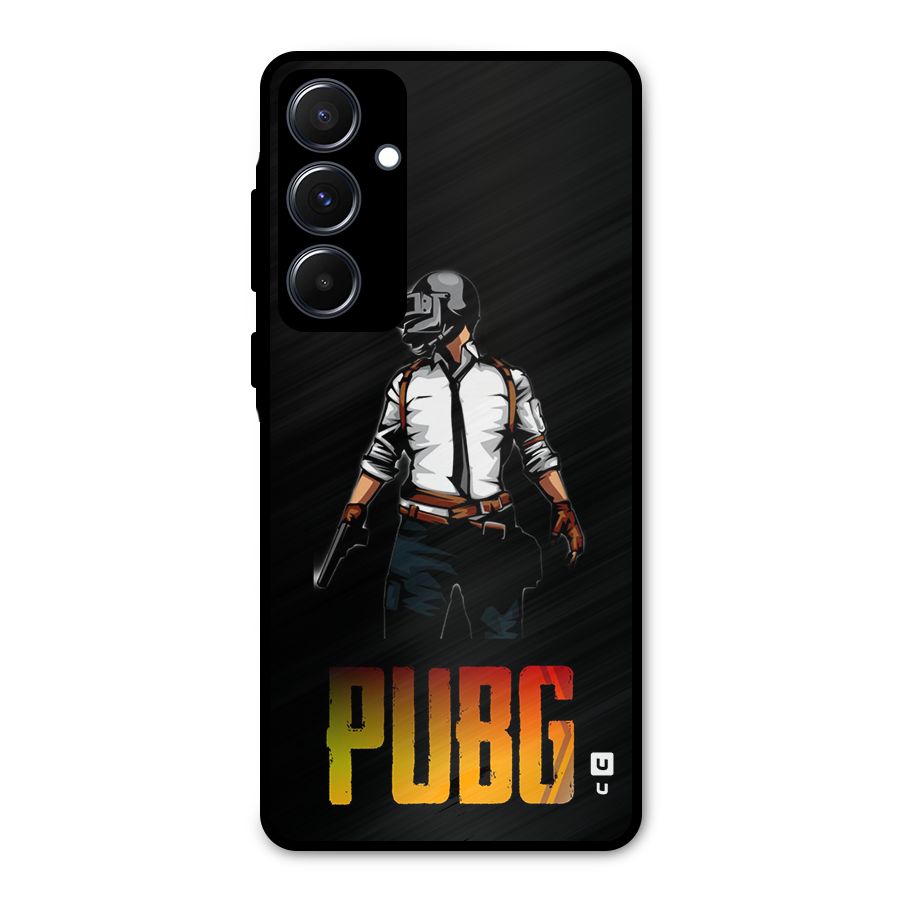 PUBG Game Art Metal Back Case for Galaxy A55