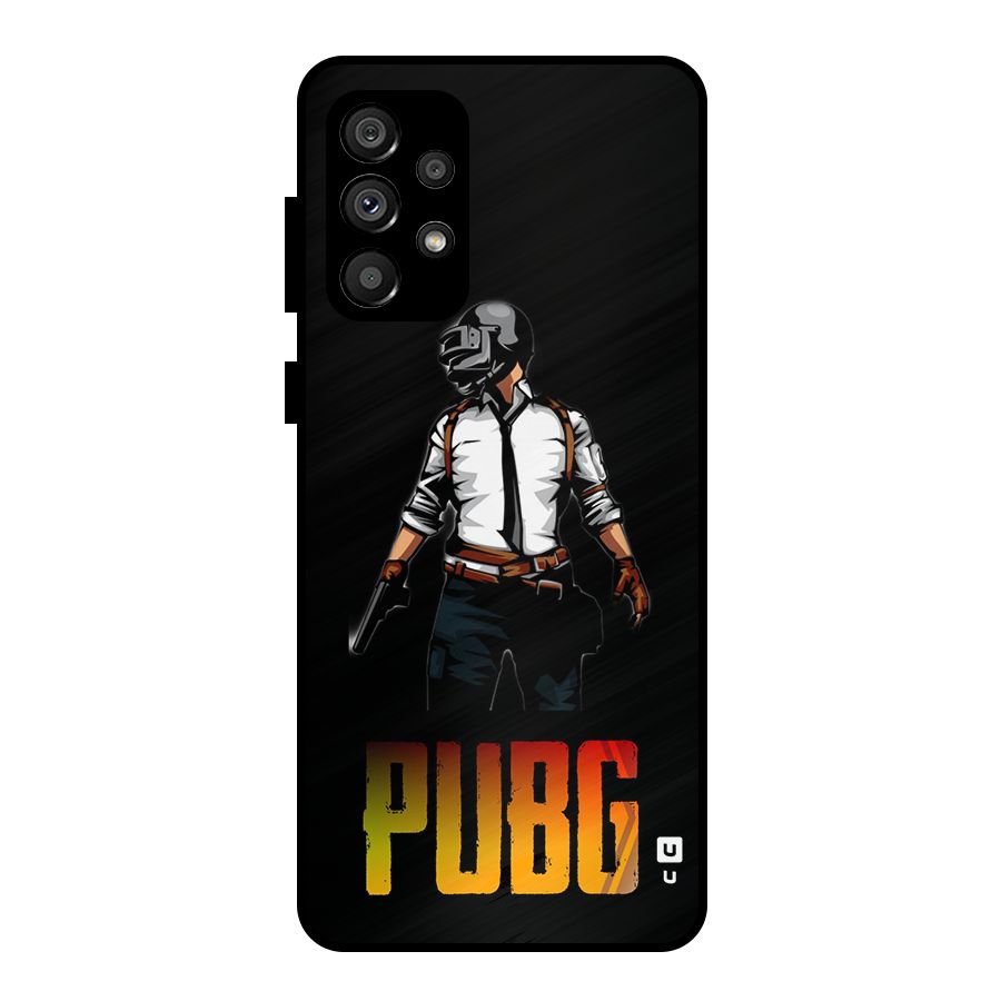 PUBG Game Art Metal Back Case for Galaxy A73 5G
