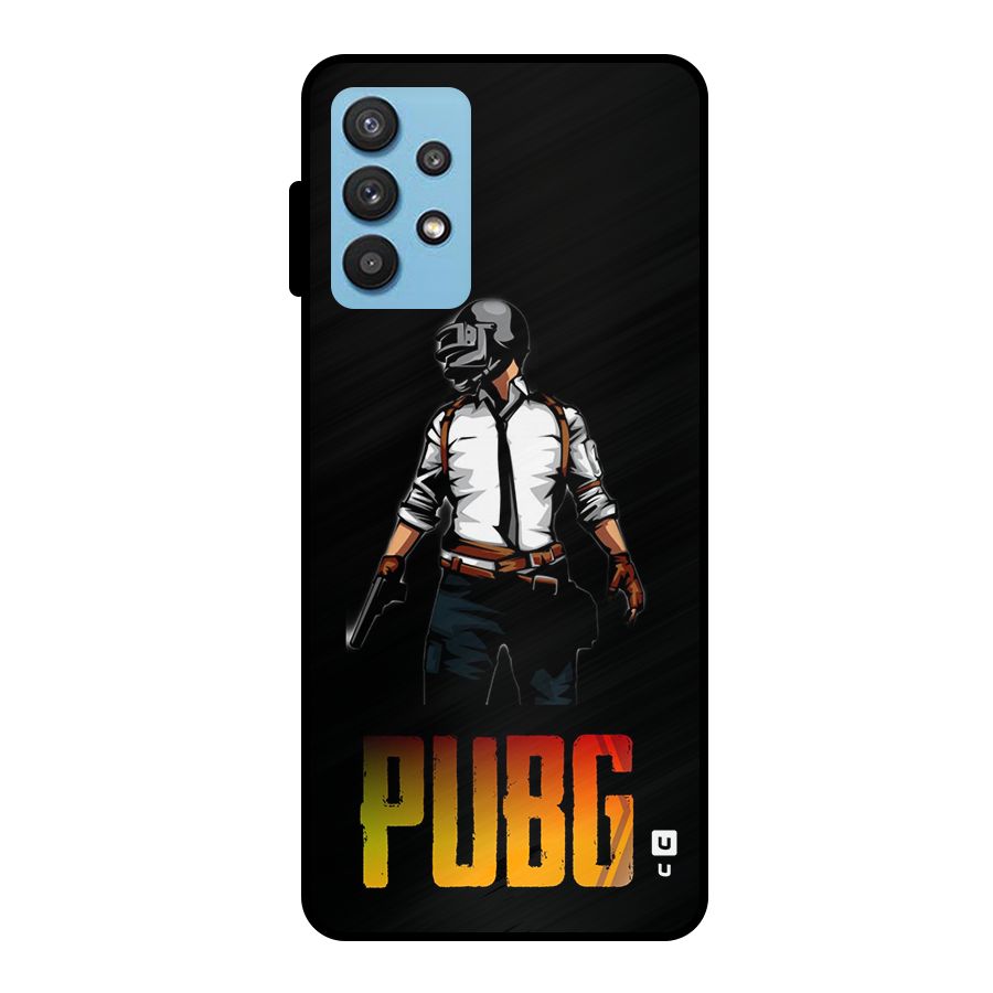 PUBG Game Art Metal Back Case for Galaxy M32 5G