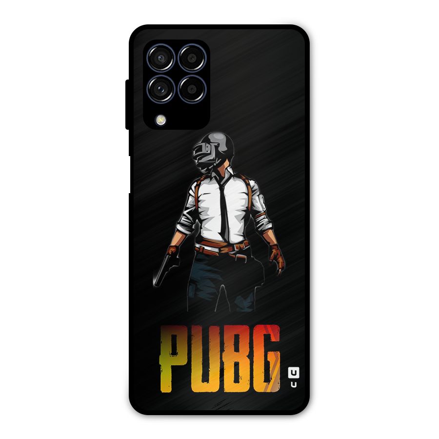 PUBG Game Art Metal Back Case for Galaxy M53 5G