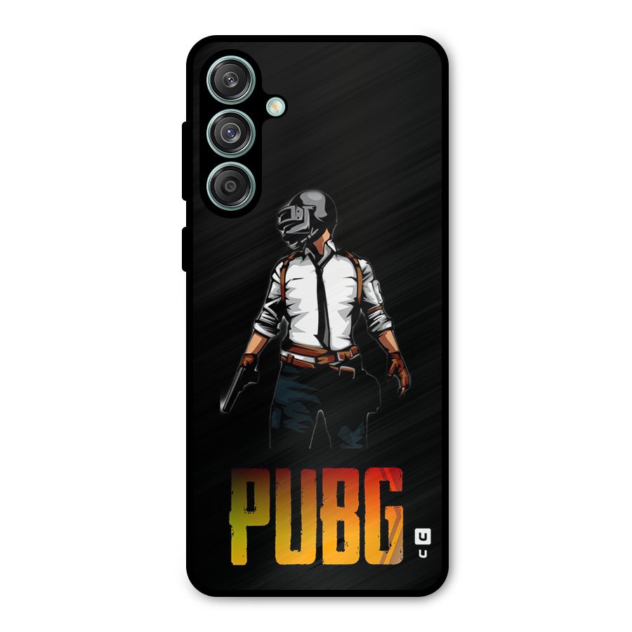 PUBG Game Art Metal Back Case for Galaxy M55 5G