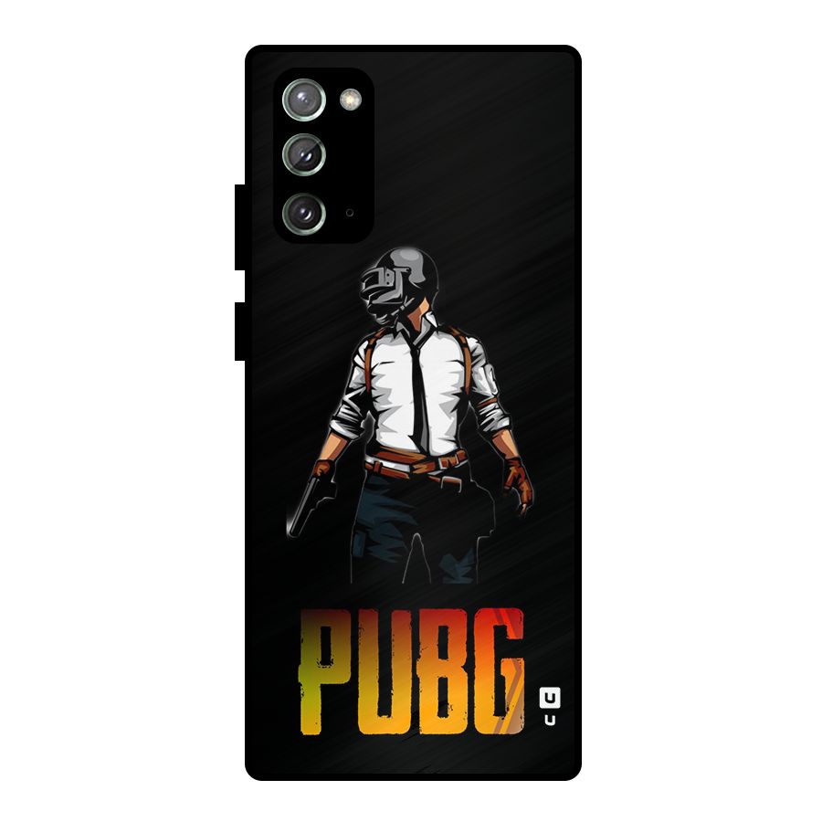 PUBG Game Art Metal Back Case for Galaxy Note 20