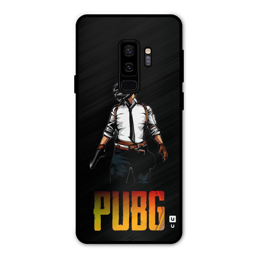 PUBG Game Art Metal Back Case for Galaxy S9 Plus