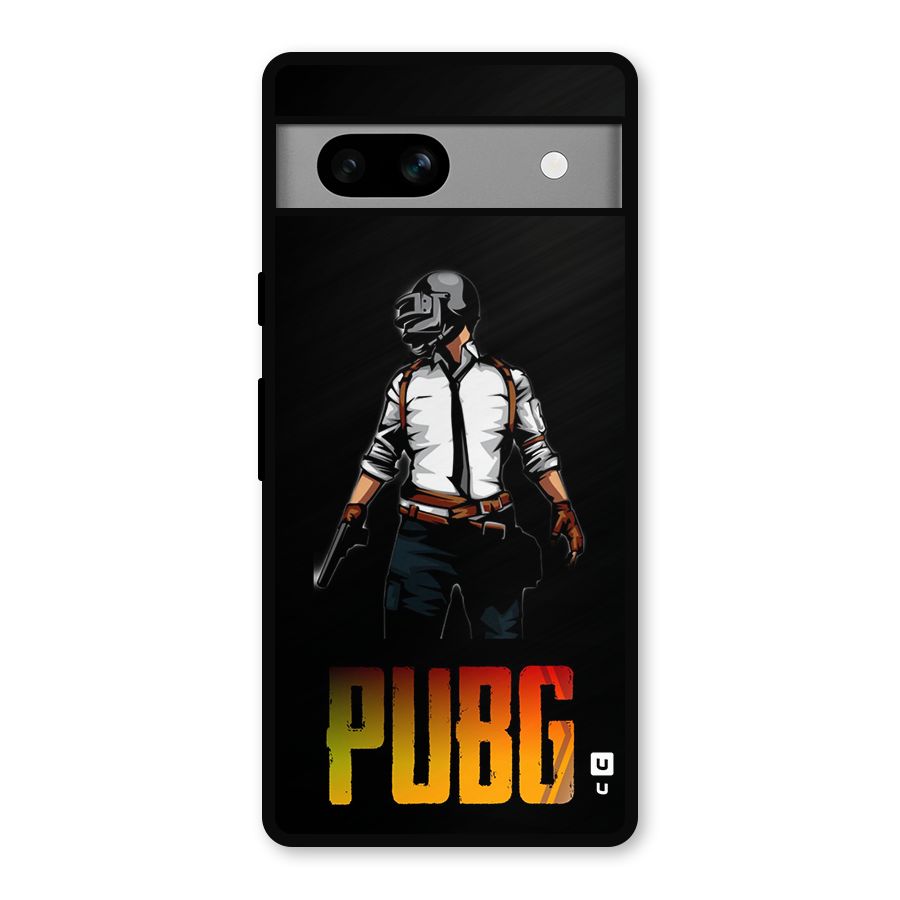 PUBG Game Art Metal Back Case for Google Pixel 7a