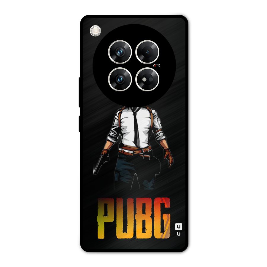 PUBG Game Art Metal Back Case for Infinix Zero 40 5G