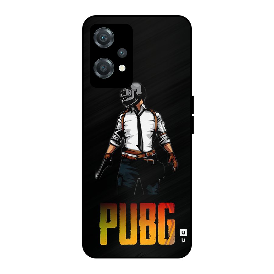 PUBG Game Art Metal Back Case for OnePlus Nord CE 2 Lite 5G