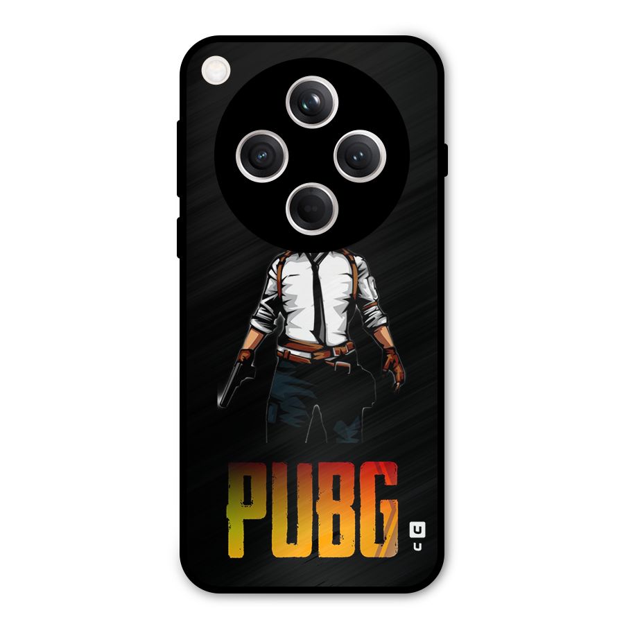 PUBG Game Art Metal Back Case for Oppo Find X8
