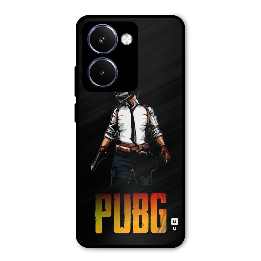PUBG Game Art Metal Back Case for Realme P3 Ultra