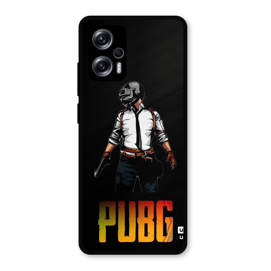 PUBG Game Art Metal Back Case for Redmi K50i