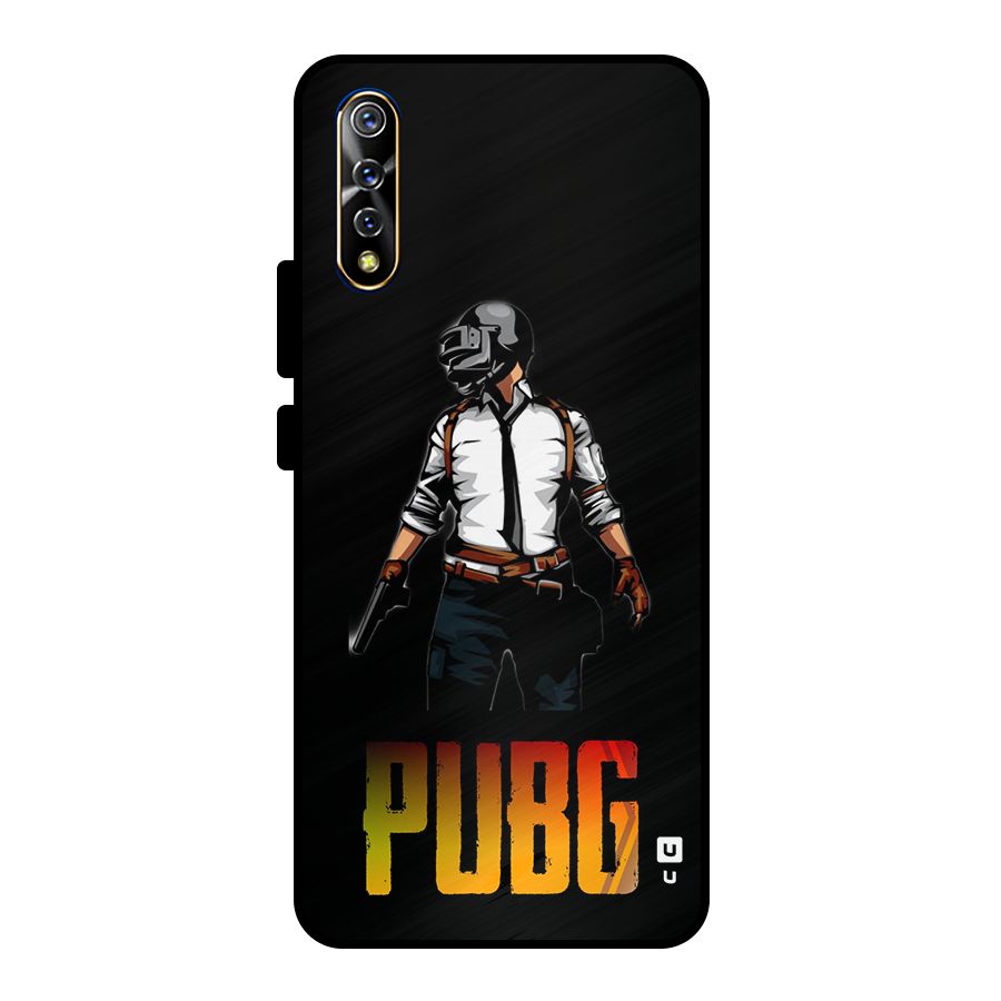 PUBG Game Art Metal Back Case for Vivo S1