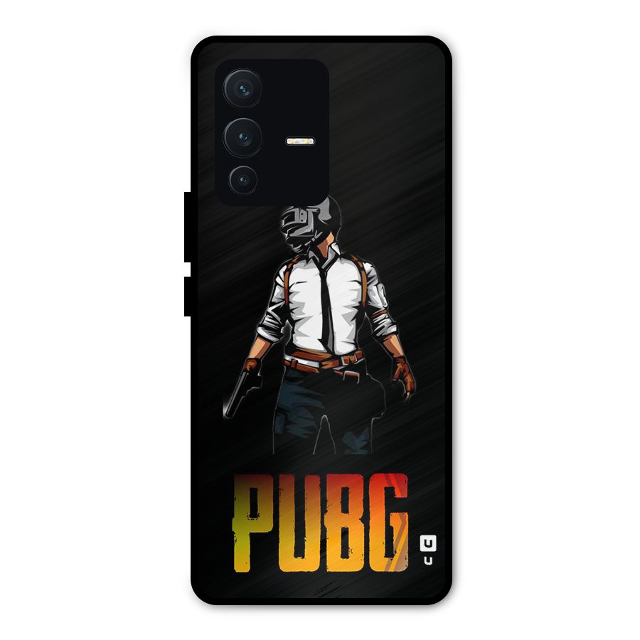 PUBG Game Art Metal Back Case for Vivo V23 Pro