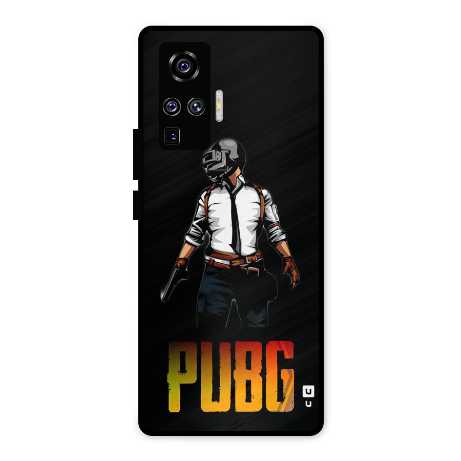 PUBG Game Art Metal Back Case for Vivo X50 Pro