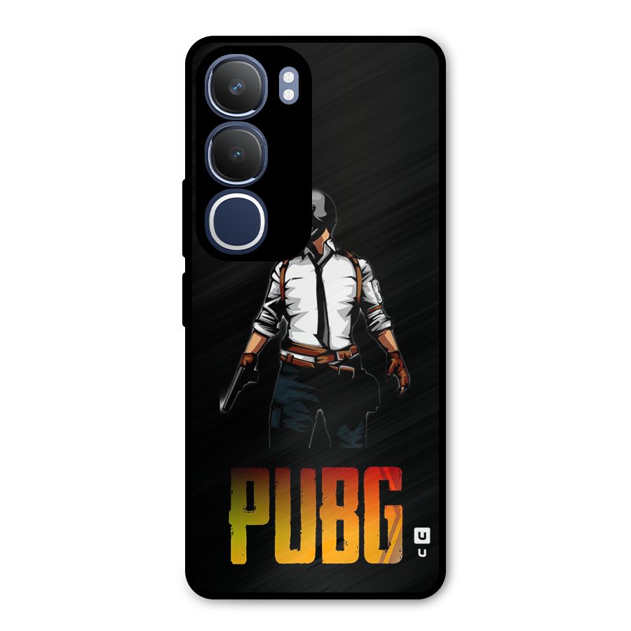 PUBG Game Art Metal Back Case for Vivo Y29