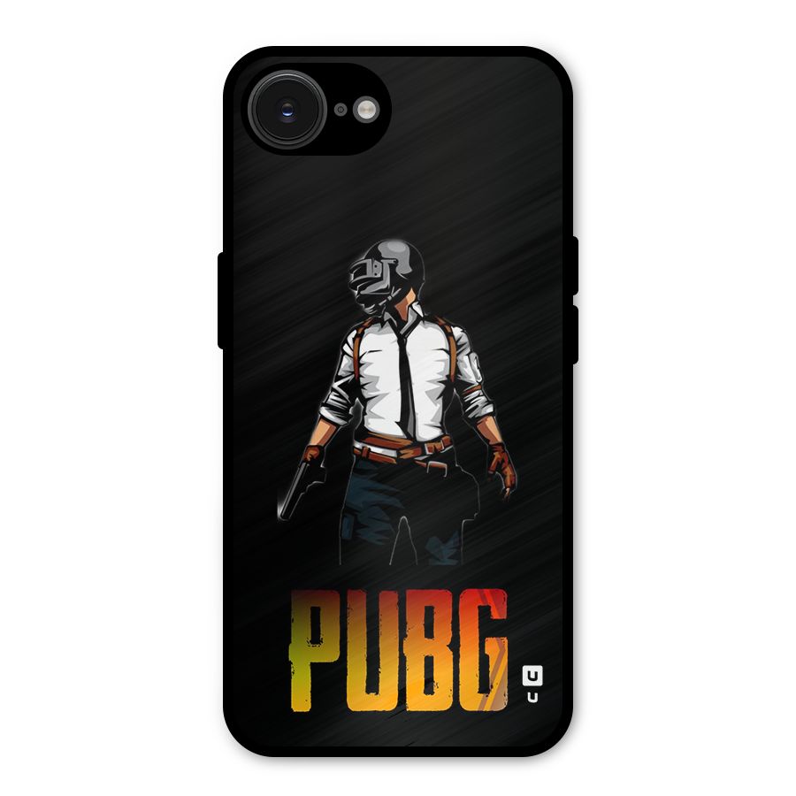 PUBG Game Art Metal Back Case for iPhone 16e