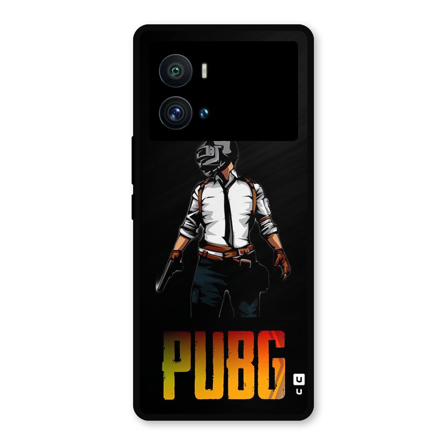 PUBG Game Art Metal Back Case for iQOO 9 Pro