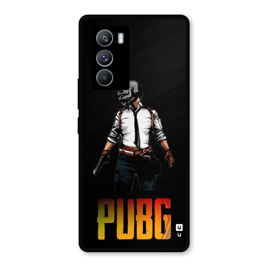 PUBG Game Art Metal Back Case for iQOO 9 SE