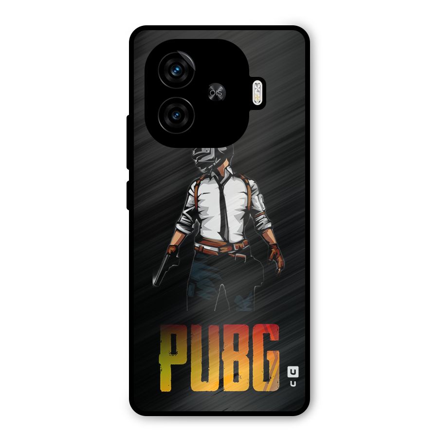 PUBG Game Art Metal Back Case for iQOO Z9 Turbo