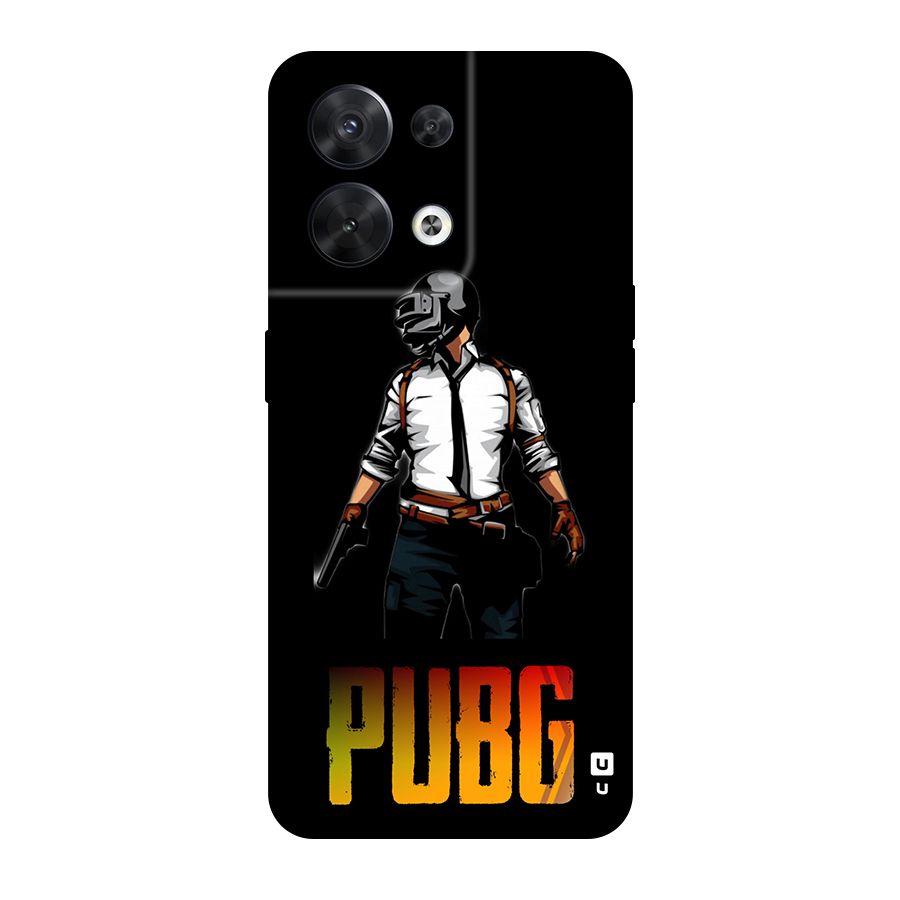 PUBG Game Art Original Polycarbonate Back Case for Oppo Reno8 5G
