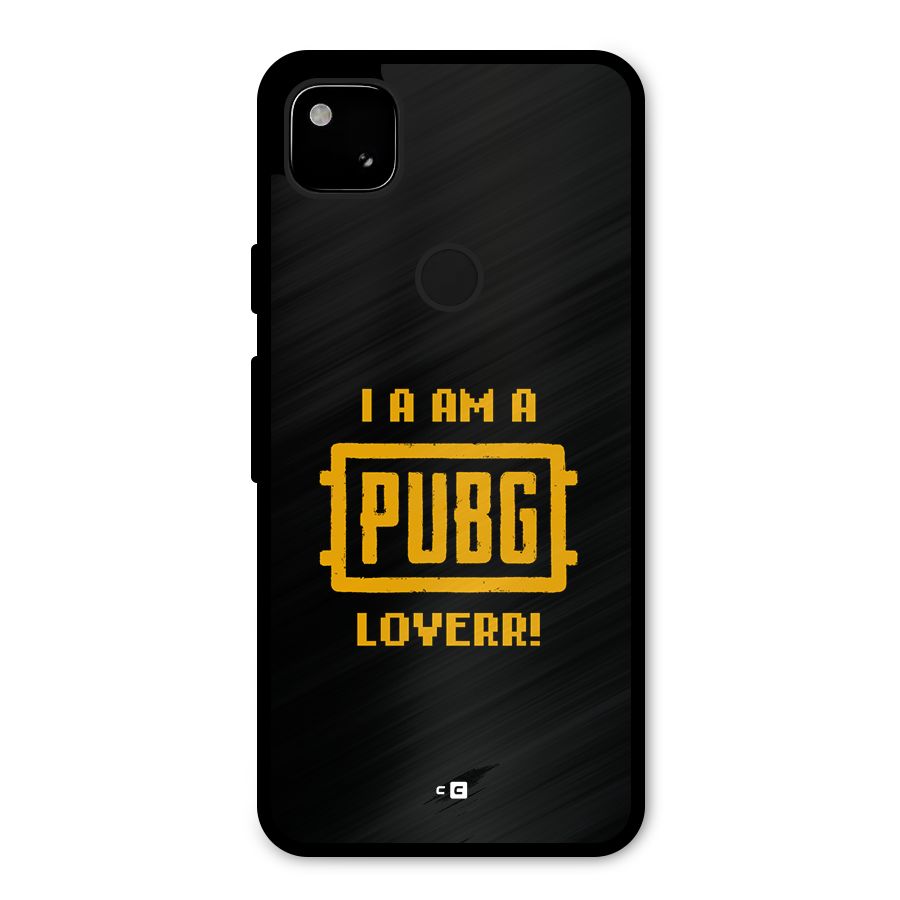 PUBG Lover Metal Back Case for Google Pixel 4a
