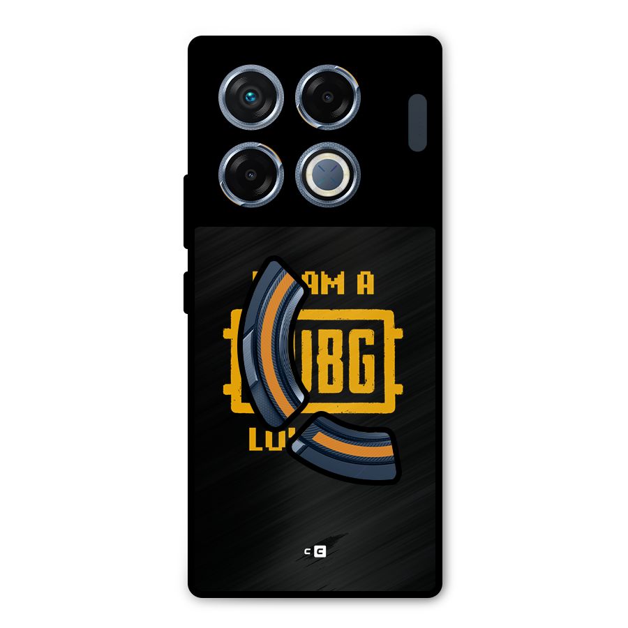 PUBG Lover Metal Back Case for Infinix GT 20 Pro
