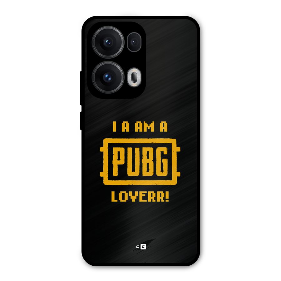 PUBG Lover Metal Back Case for Oppo Reno13 Pro