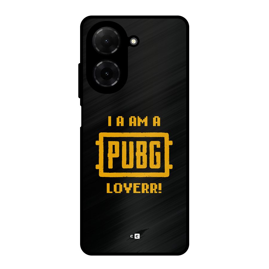 PUBG Lover Metal Back Case for Poco C71