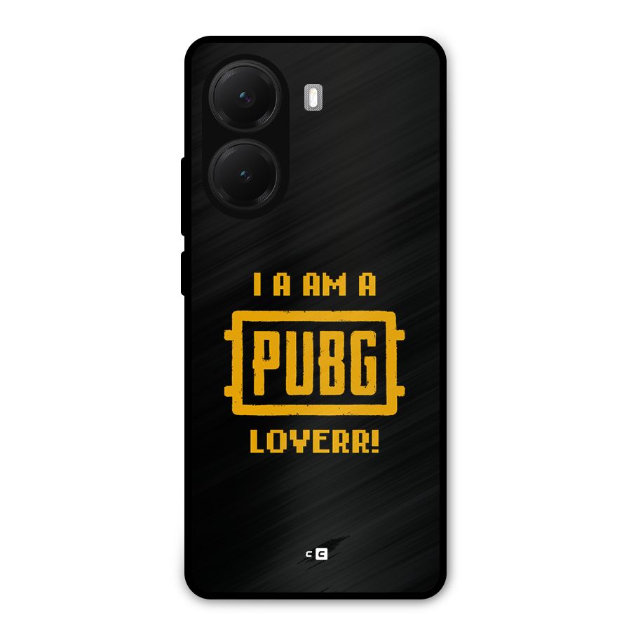 PUBG Lover Metal Back Case for Poco X7 Pro