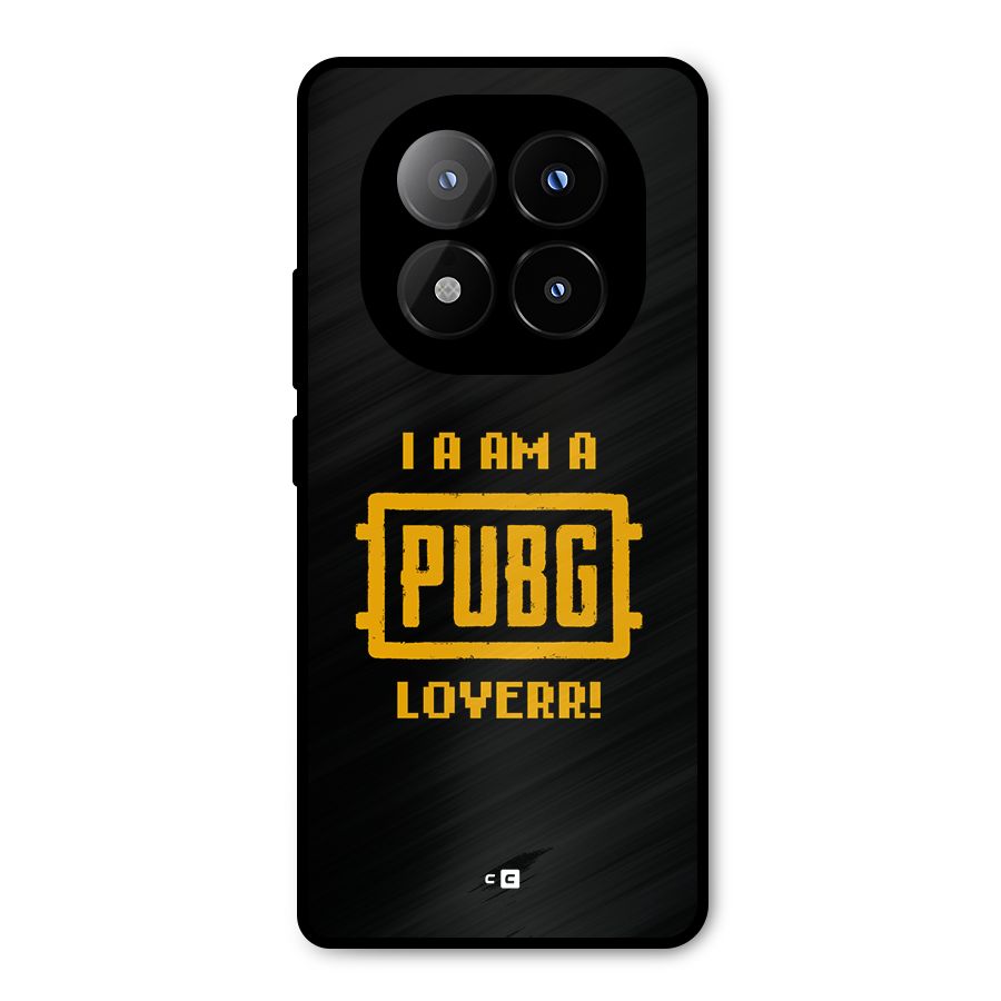 PUBG Lover Metal Back Case for Redmi Note 14 Pro Plus 5G