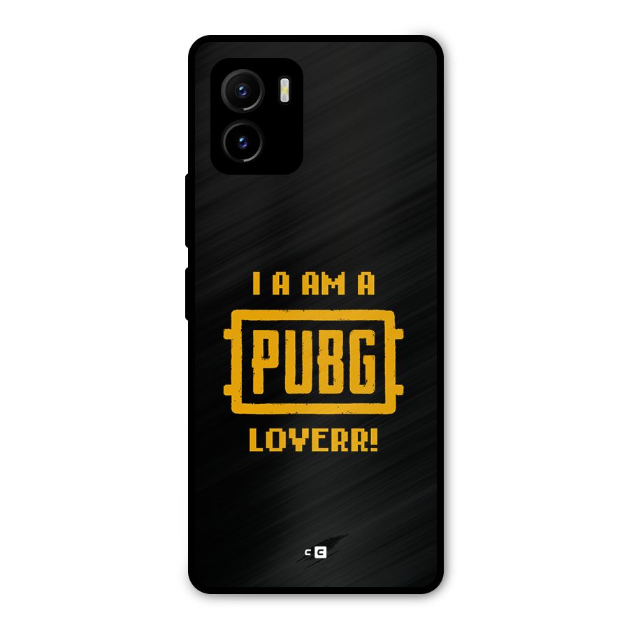PUBG Lover Metal Back Case for Vivo Y15s