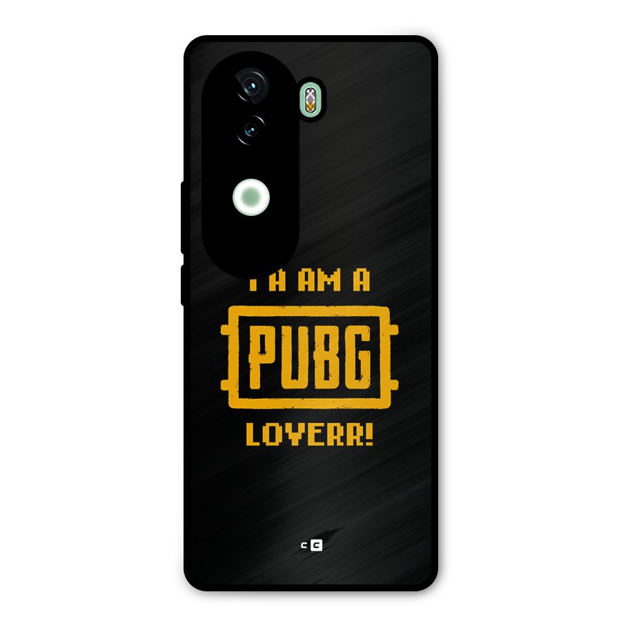 PUBG Lover Metal Back Case for iQOO Z9s