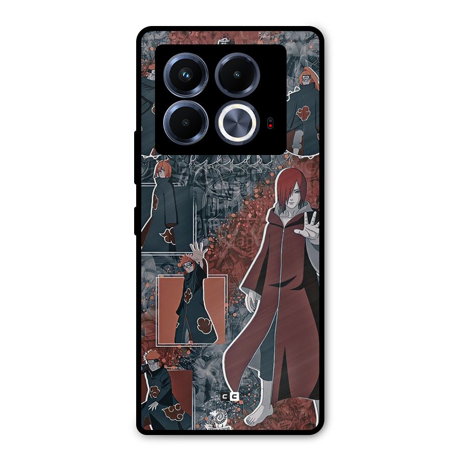 Pain Group Metal Back Case for Infinix Note 40 5G