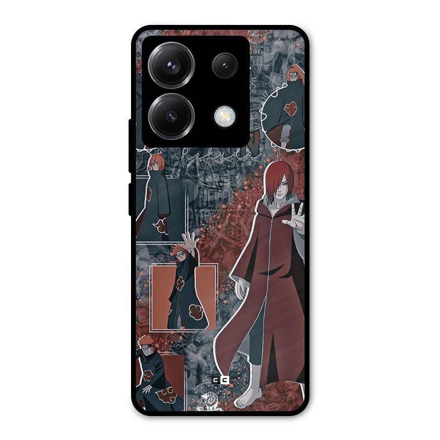 Pain Group Metal Back Case for Poco X6