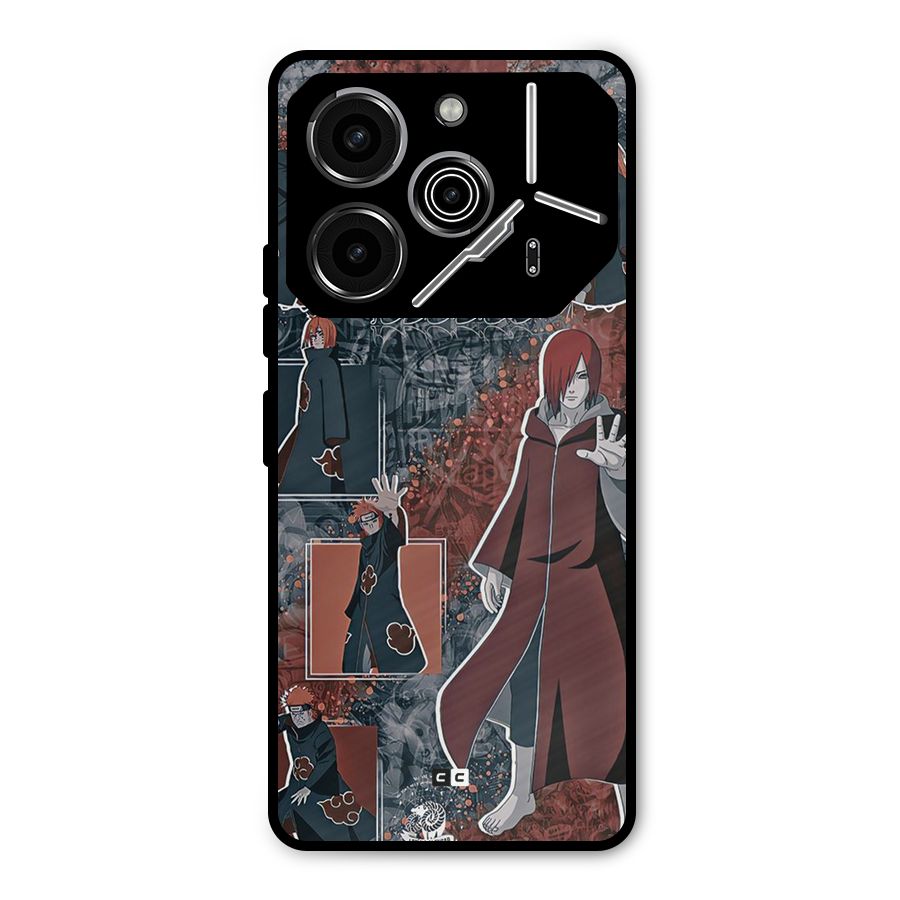 Pain Group Metal Back Case for Tecno Pova 6 Pro