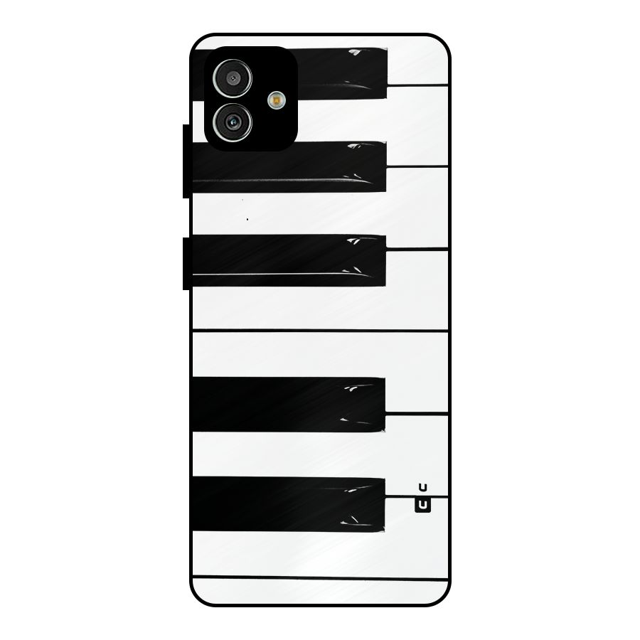Paino Keys Printed Classy Metal Back Case for Galaxy M13 5G