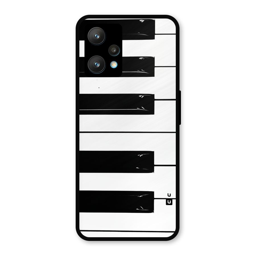 Paino Keys Printed Classy Metal Back Case for Realme Narzo 50 Pro