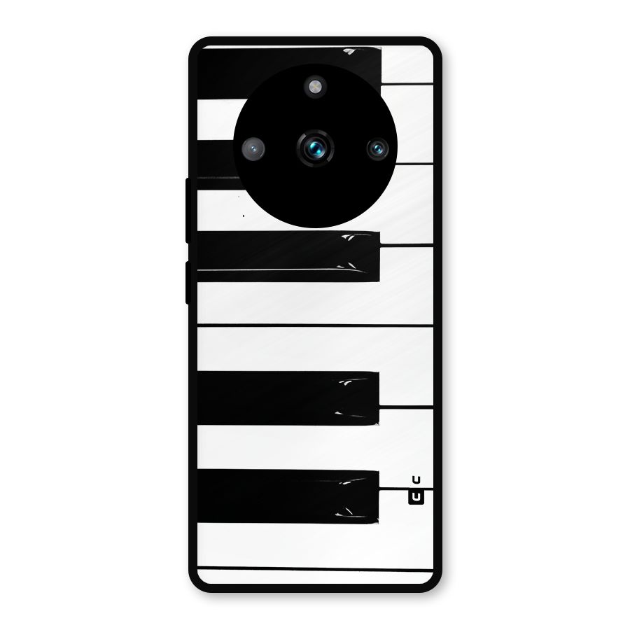 Paino Keys Printed Classy Metal Back Case for Realme Narzo 60 Pro