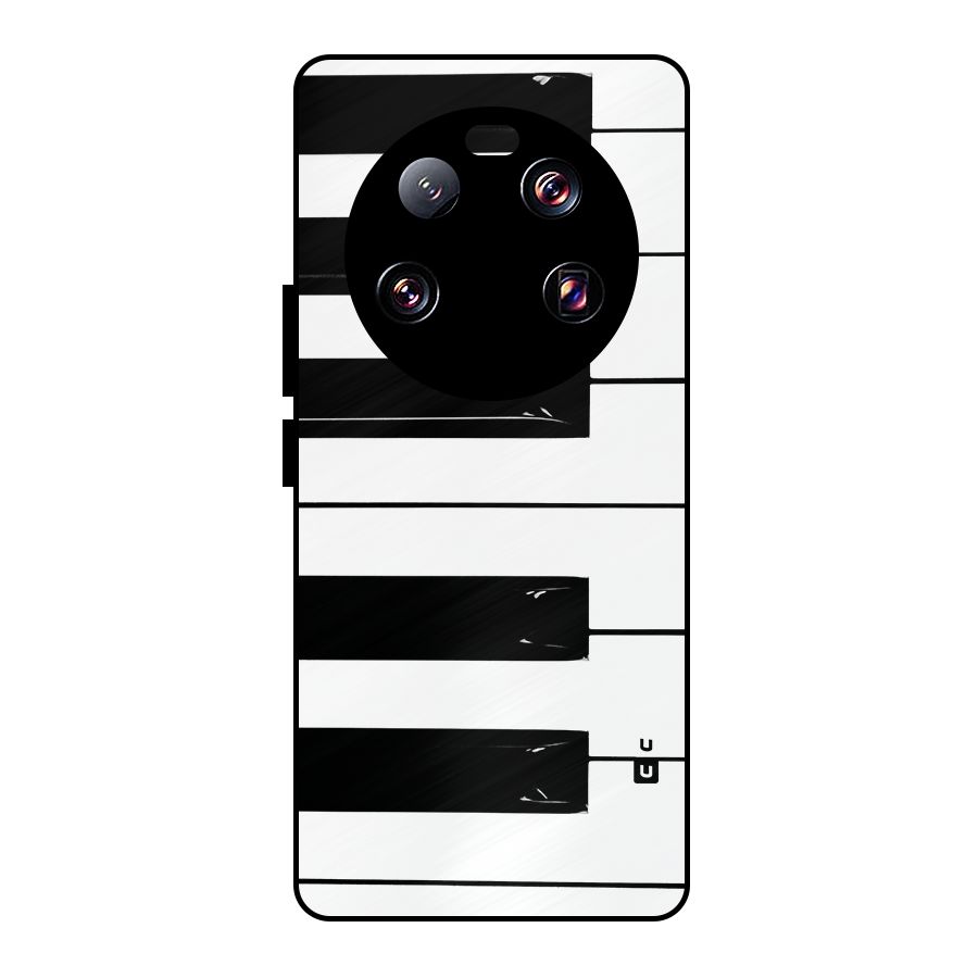 Paino Keys Printed Classy Metal Back Case for Xiaomi 13 Ultra