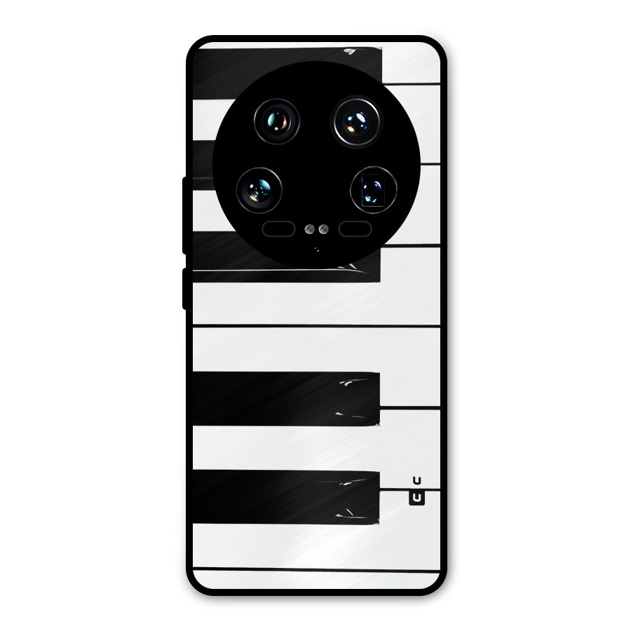 Paino Keys Printed Classy Metal Back Case for Xiaomi 14 Ultra