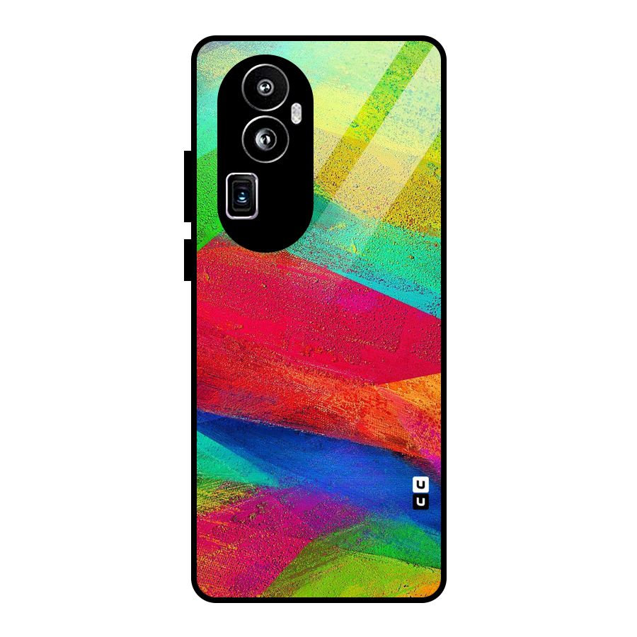 Paint Art Pattern Glass Back Case for Oppo Reno10 Pro Plus
