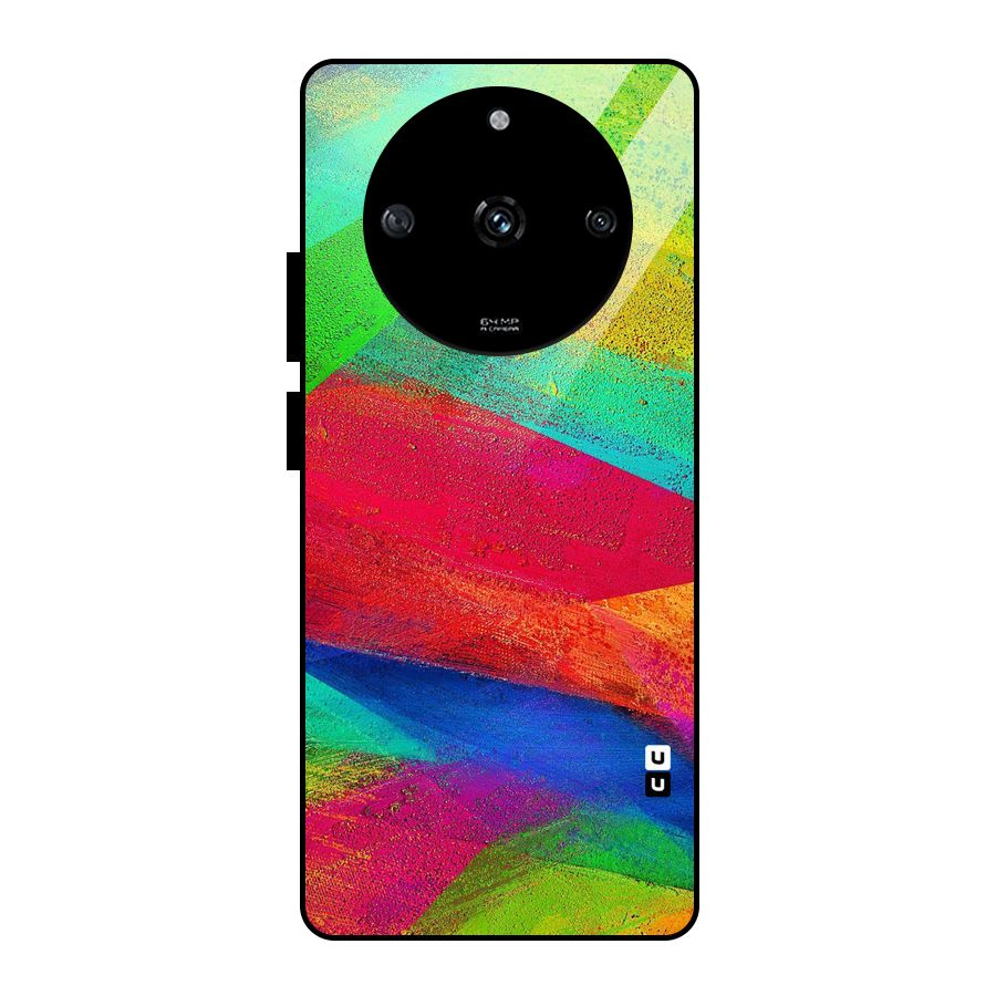 Paint Art Pattern Glass Back Case for Realme Narzo 60 5G