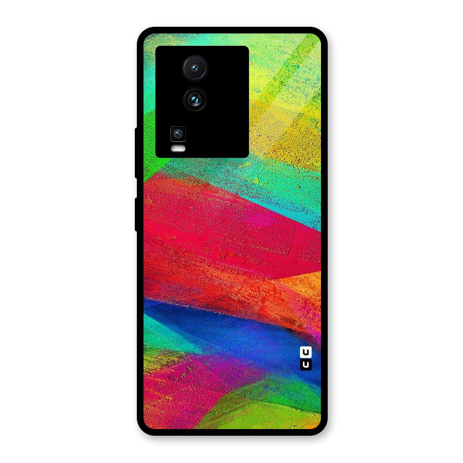 Paint Art Pattern Glass Back Case for Vivo iQOO Neo 7